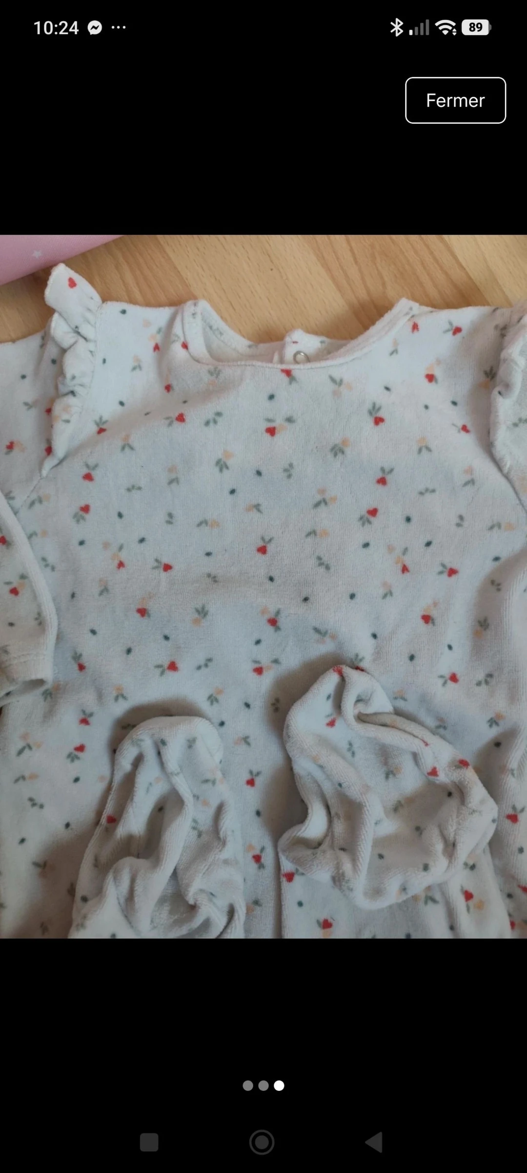 Pijama de veludo 24 meses – photo 3